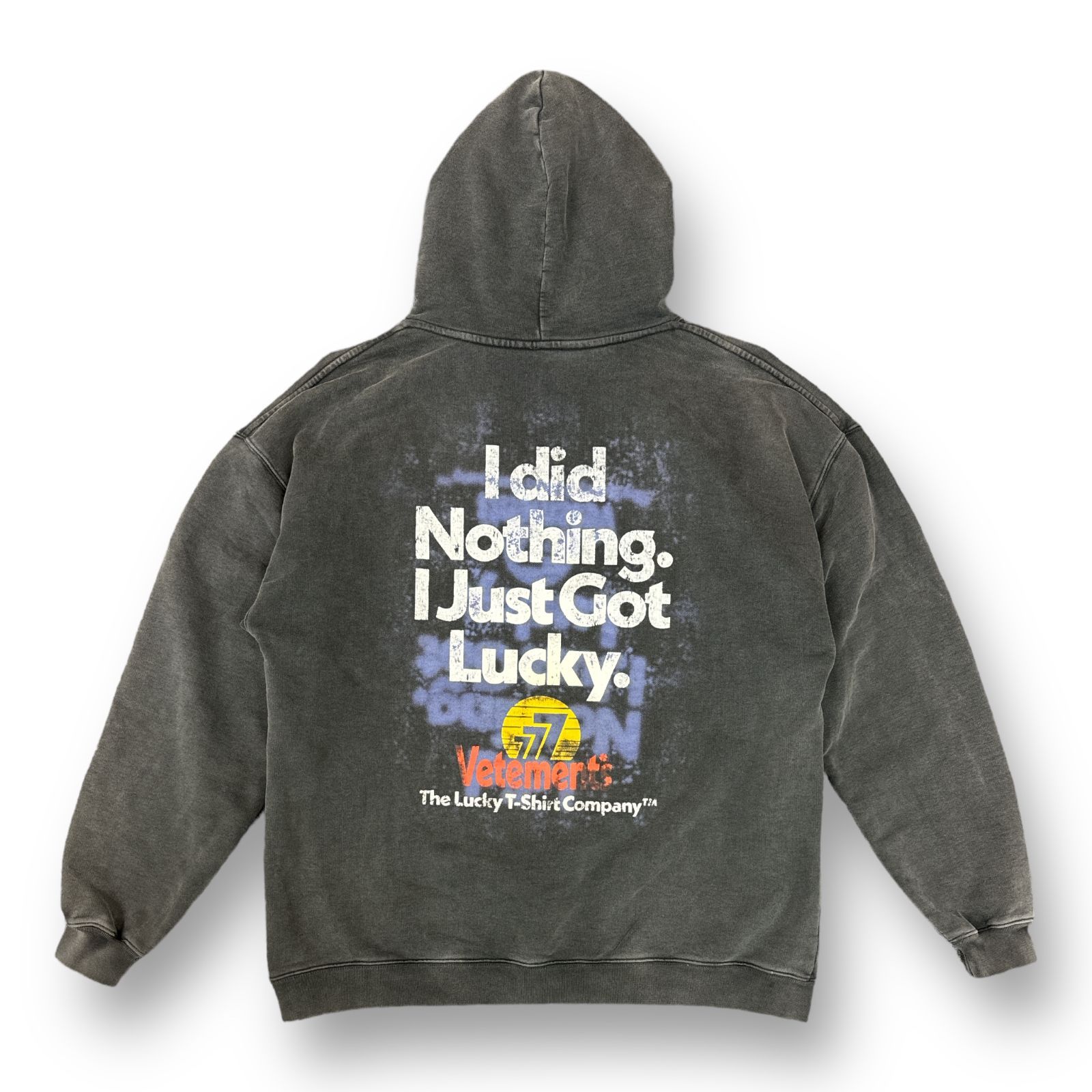 VETEMENTS 22AW I Got Lucky Hoodie UA53HD445B アイガットラッキー 