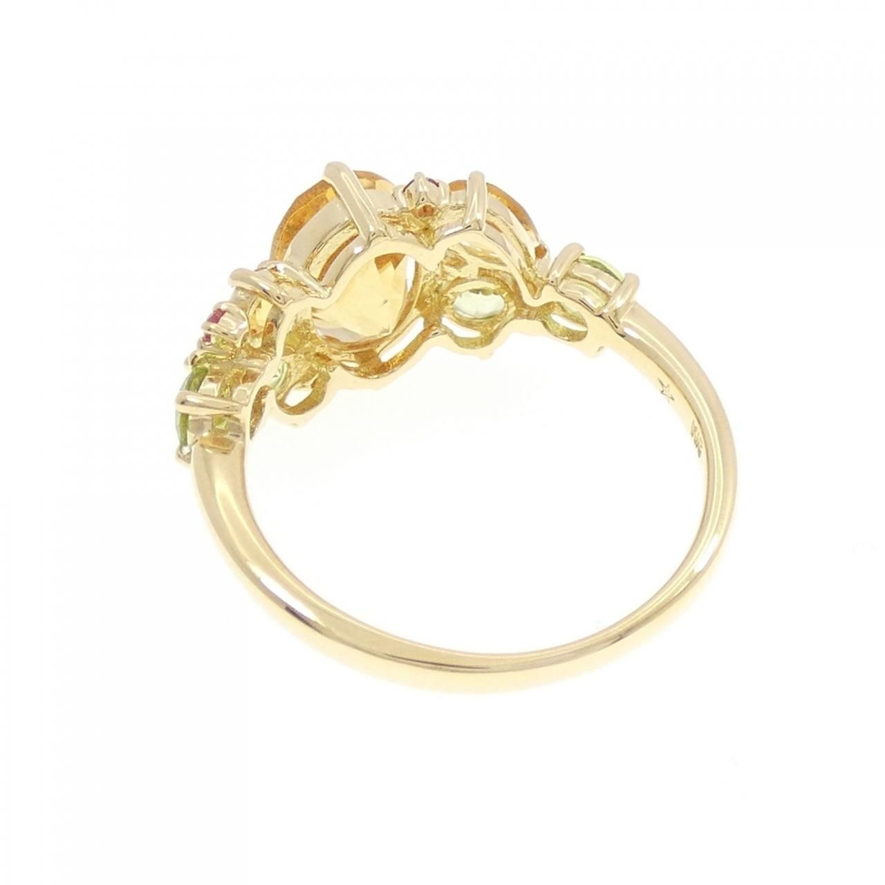 ギンザ タナカ カラーストーン リング - メルカリ 