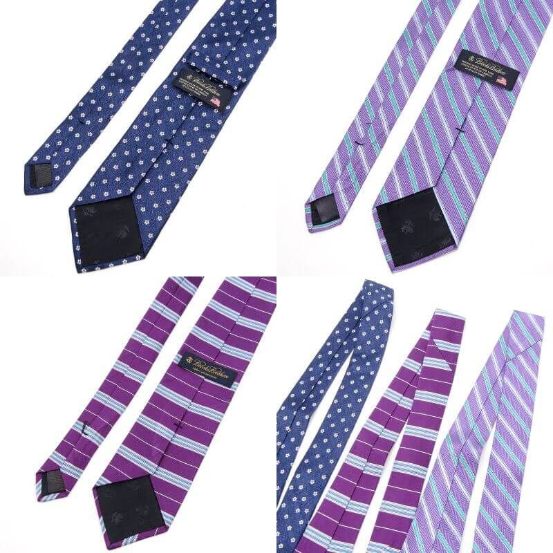80s Brooks Brothers ネクタイ ストライプ セット タグ付き Brooks Brothers ブルックスブラザーズ ネクタイ 3点セット