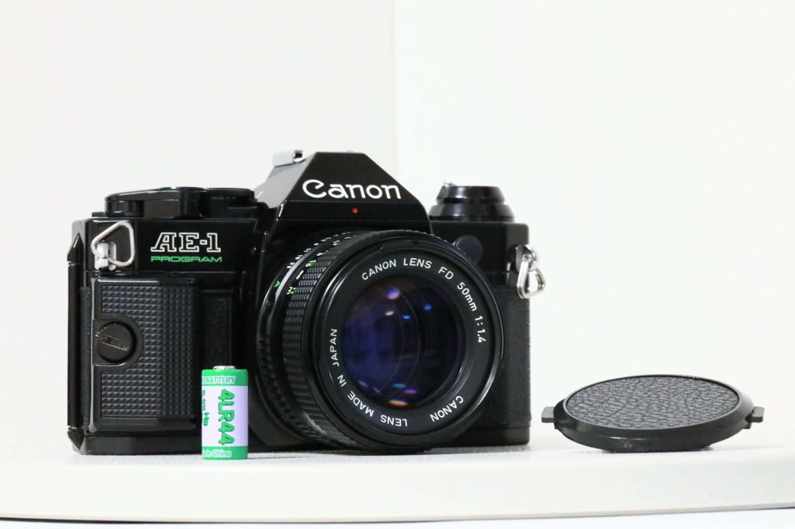 整備/試写済】canon AE-1 program/New FD 50mm f1.4 - カメラ工房DORE