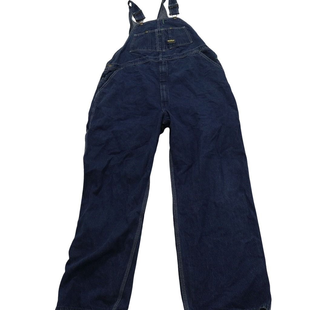 【直営店最安値】 古着卸 デニム オーバーオール 4枚セット メンズ 38 40 42 44 インディゴブルー フェード サロペット 古着 NC1368 顕著な