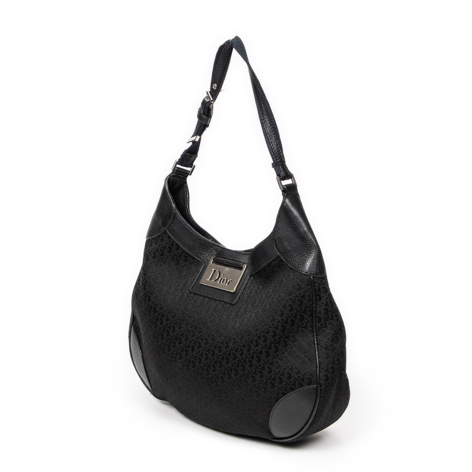 【国内発送★クールなブラック】DIOR ホーボーバッグ DIOR | Rider ソフト ホーボーバッグ ミディアム ディオール