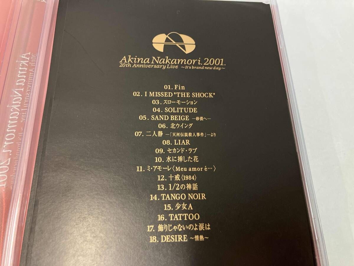 DVD Akina Nakamori.2001.20th AnniversaryLive~It's brand new