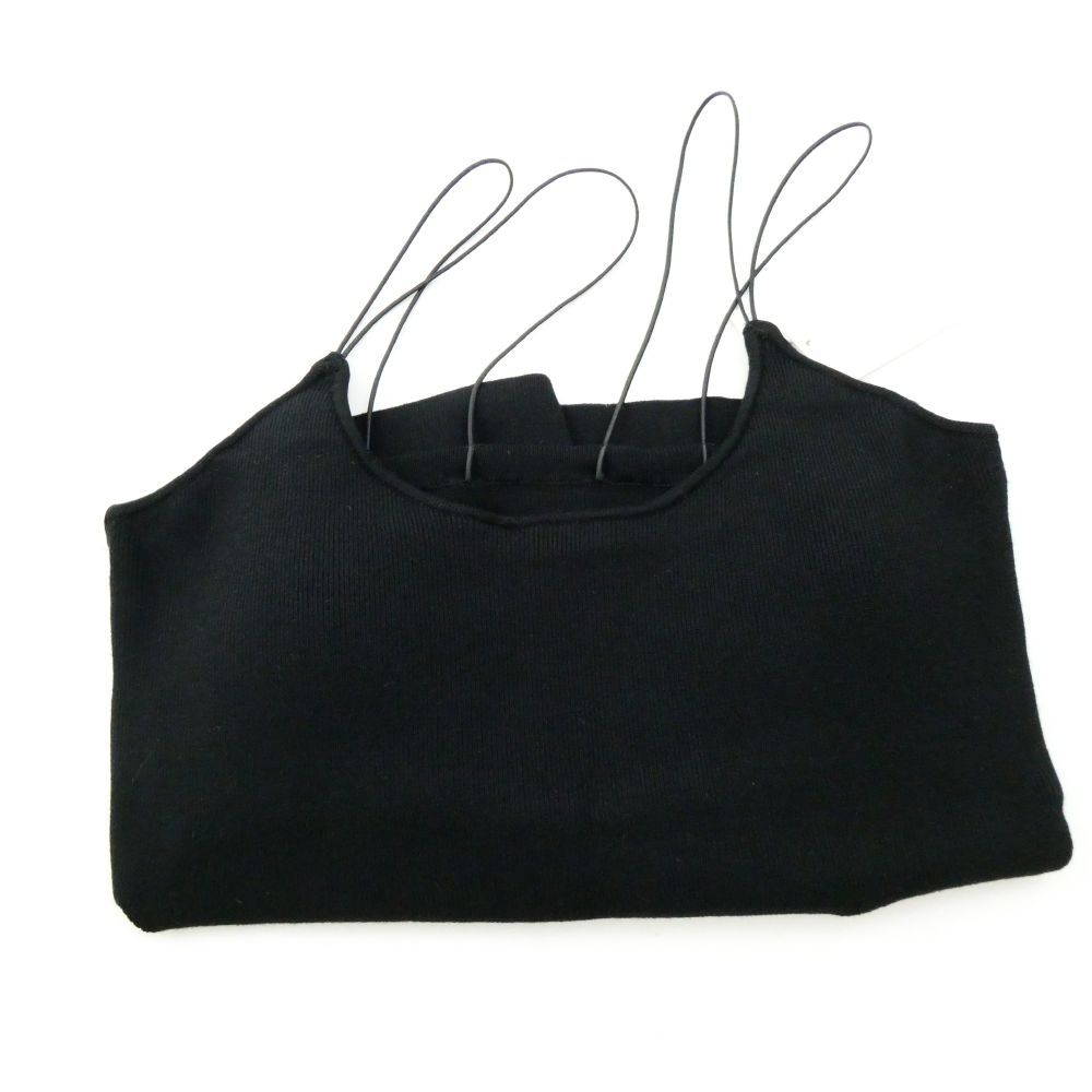 未使用 ETRE TOKYO エトレトウキョウ 1224911122 DEPENDRE Wストラップニットキャミ レーヨン他 トップス インナー レディース AO2852A52 DEPENDRE Wストラップニットキャミ(F WHITE): トップス │ ETRE