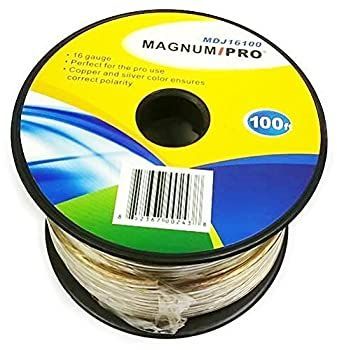 MAGNUM PRO mdj16100?100?ft 16ゲージスピーカーケーブル 100?%銅線
