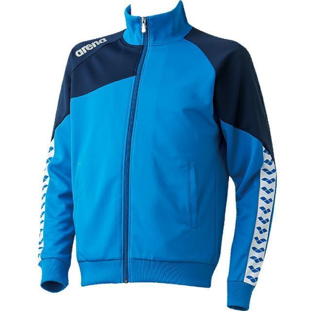 arena アリーナ ジャージジャケット ブルー Sサイズ ARN-6320 BLU | スポーツ スポーツ用品 水泳 スイミング スイマー プール トレーニング ウェア 衣料品 トップス ジャージジャケット ジャージ 