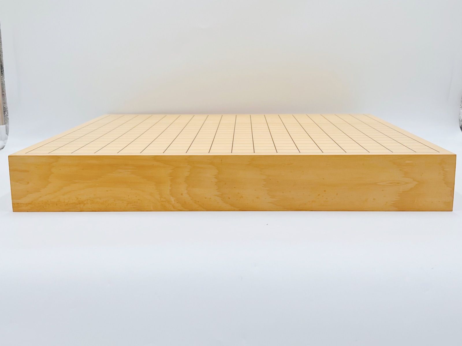 卓上碁盤 天然木 天地柾 天柾 ハギ板 3枚継 2寸 卓上碁盤 天然木 天地柾 天柾 ハギ板 3枚継 2寸 囲碁