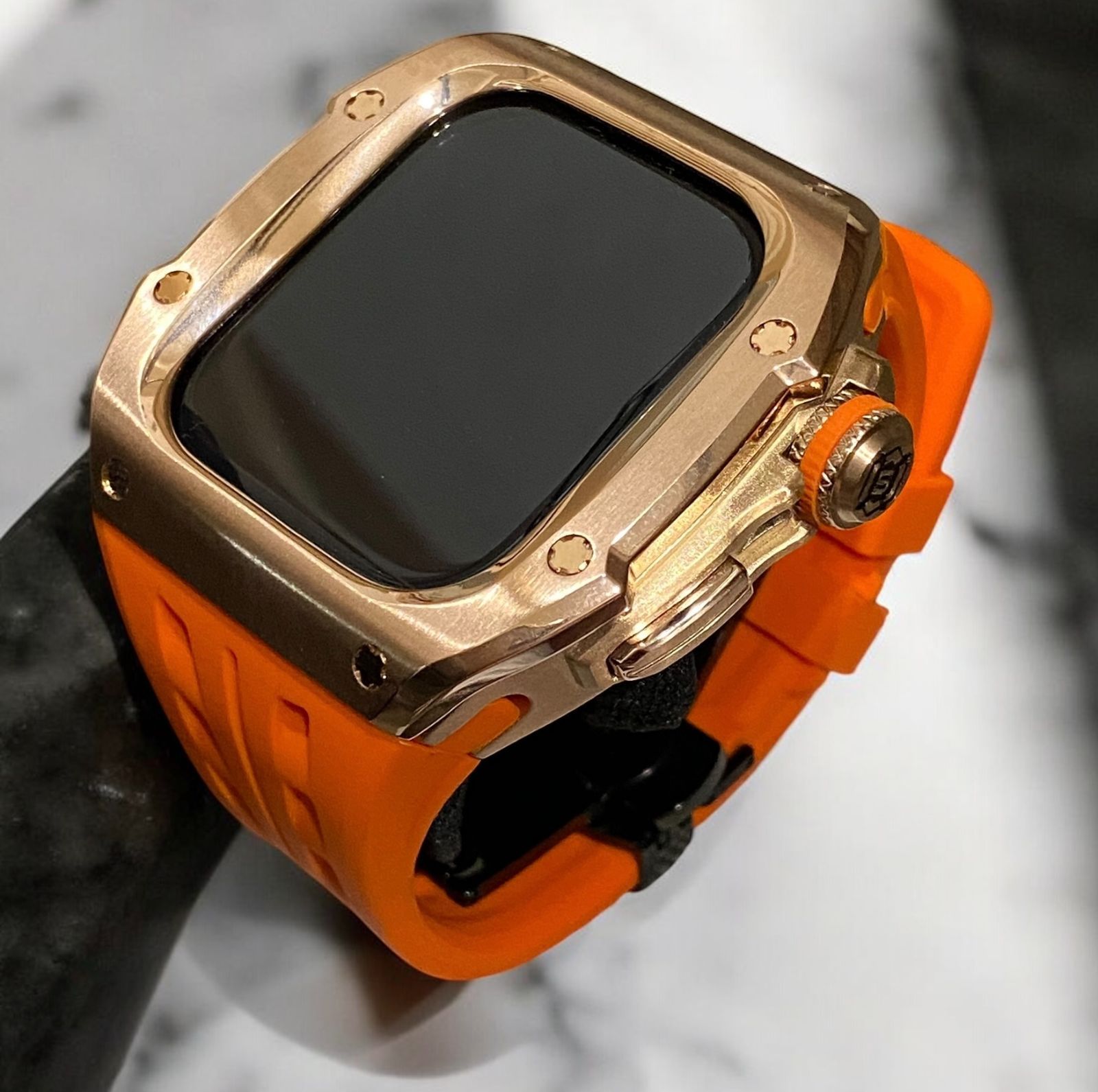 アップルウォッチ apple watch カーボン ケース カバー バンド
