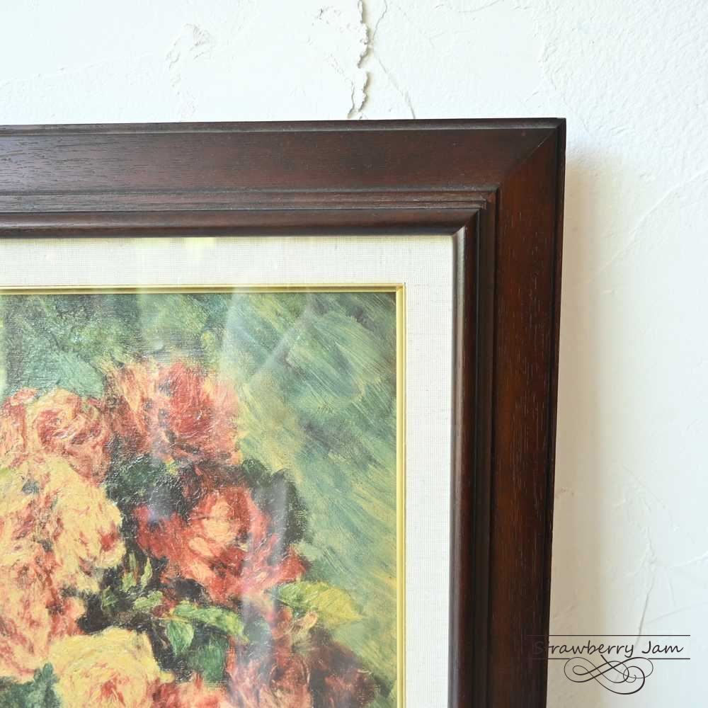 油絵　油彩画　あじさい　アジサイ　紫陽花　額縁入り　肉筆サインあり 楽天市場】手描き 油絵 額入り油彩画 紫陽花 F6サイズ ガク