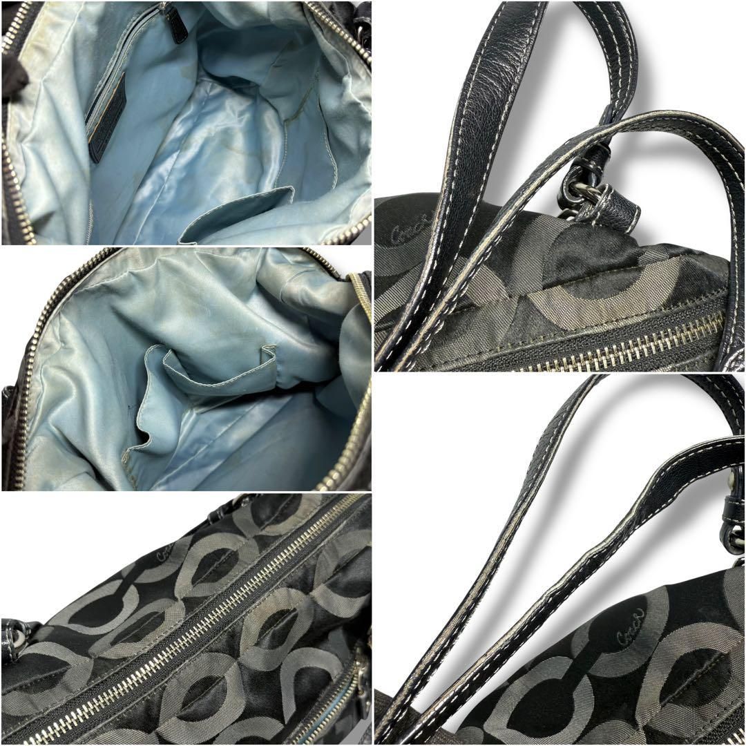 コーチ 2way ショルダーバッグ　ボストンバッグ　オプアート　斜め掛け 楽天市場】COACH コーチ オプアート（斜め掛／肩掛（ショルダー