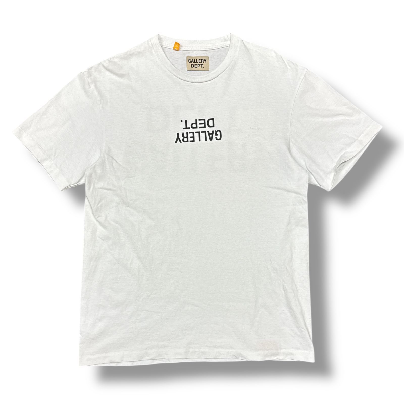 GALLERY Dept. 23SS upside DOWN Logo Tshirt アップサイドダウン ロゴ 