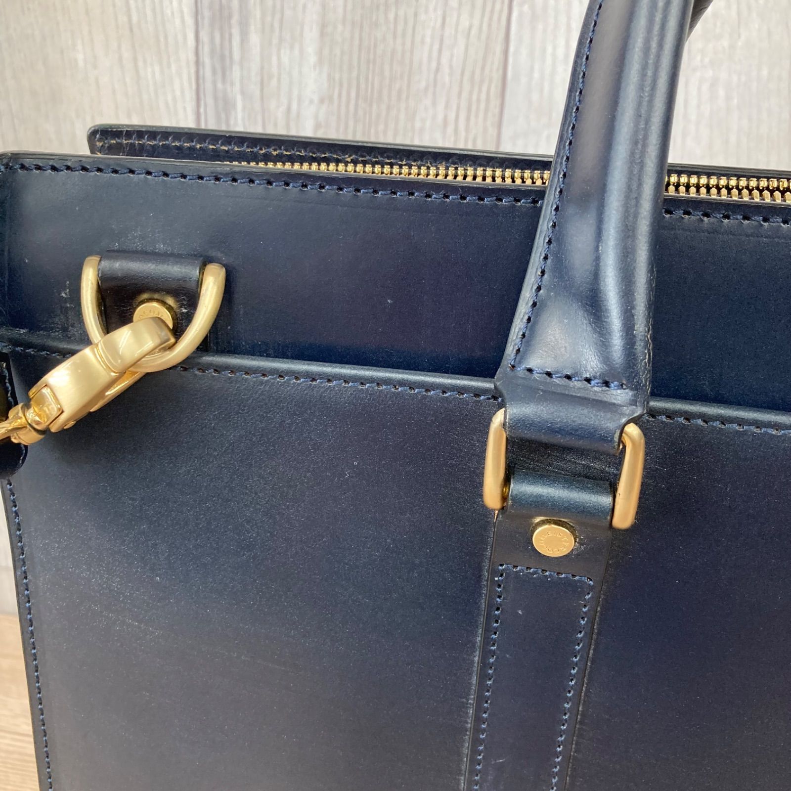 COCOMEISTER ココマイスター ブライドルバンガーブリーフ 濃紺 【公式