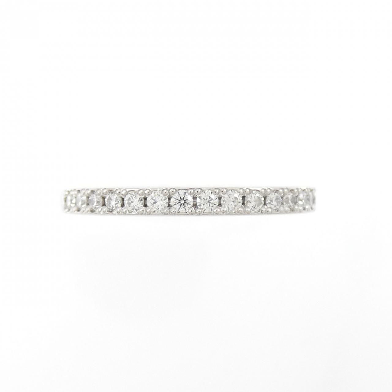 PT950 ハーフエタニティ ダイヤモンド リング 0.153CT - メルカリ 