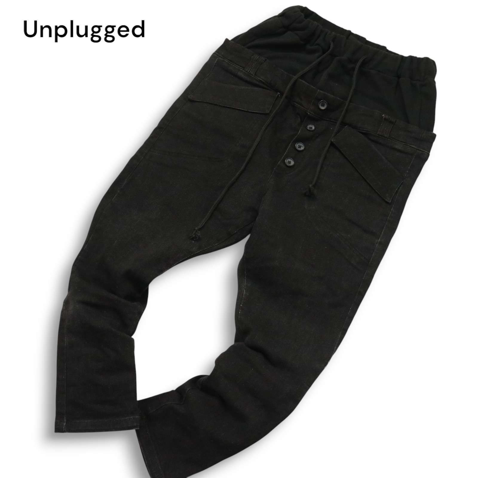 Unplugged アンプラグド 通年 ダブルウエスト☆ イージー サルエル