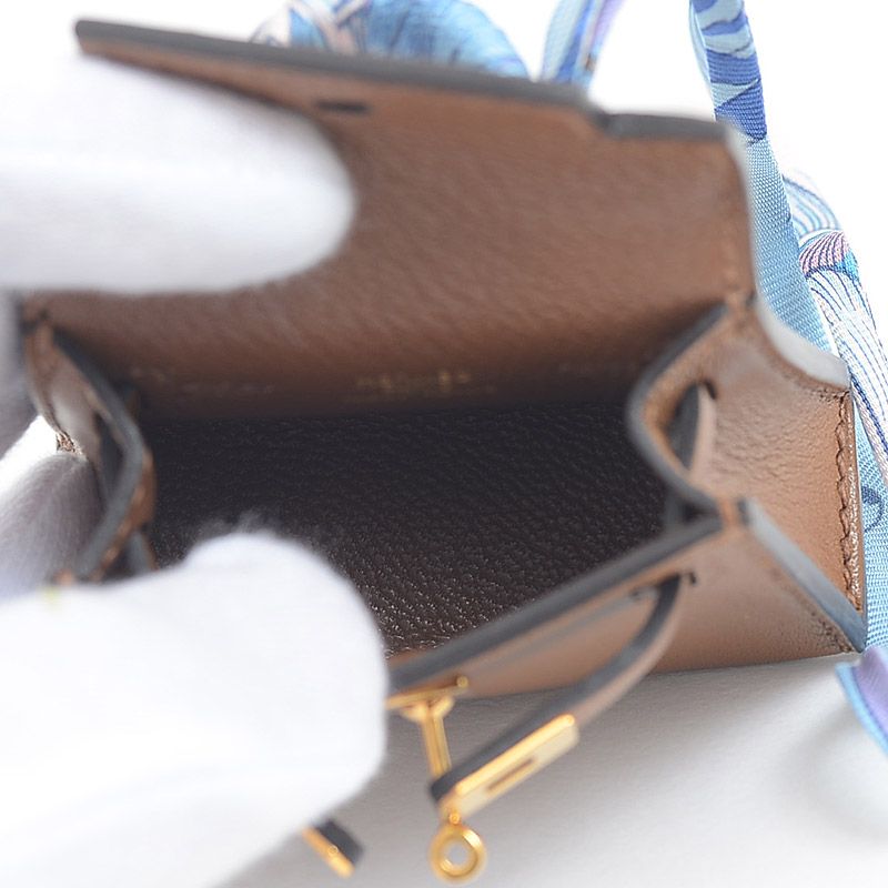 エルメス ケリーツイリー チャーム タデラクト/シルク アルザン ゴールド金具 - メルカリ