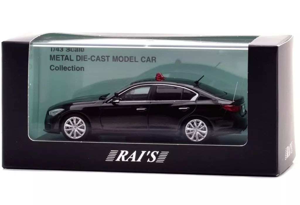 中古】ミニカー 1/43 日産 スカイライン GT (V37) 2024 警察本部