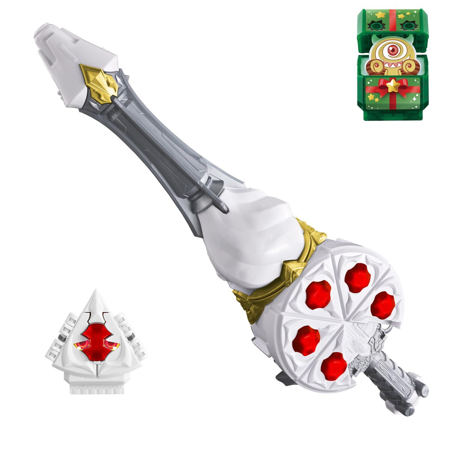 [バンダイ] 仮面ライダーガヴ DXガヴホイッピアu0026ケーキングゴチゾウ(特典:DXブシュエルゴチゾウ付き) 対象年齢 3才以上 [【DXブシュエルゴチゾウ付】DXガヴホイッピアu0026ケーキングゴチゾ
