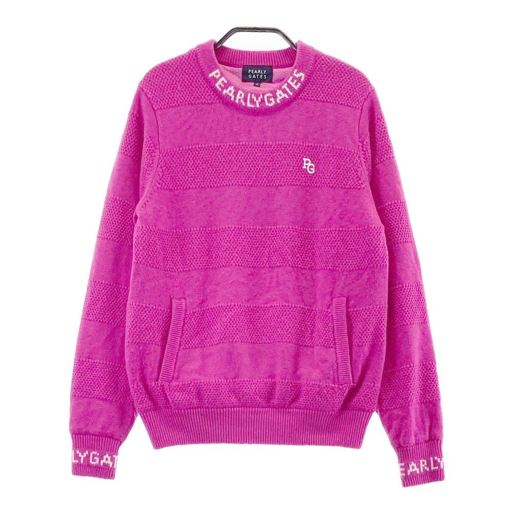サイズ：0 PEARLY GATES パーリーゲイツ 2022年モデル ニットパーカー  