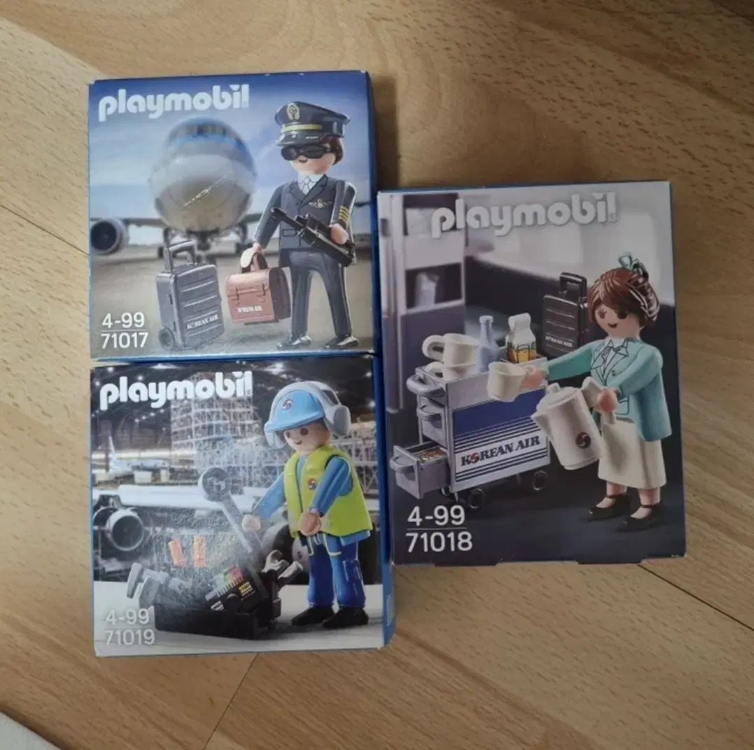プレイモービル playmobil 大韓航空 Korean Air 3種セット Amazon.co.jp: プレイモービル playmobil 大韓航空 コラボ