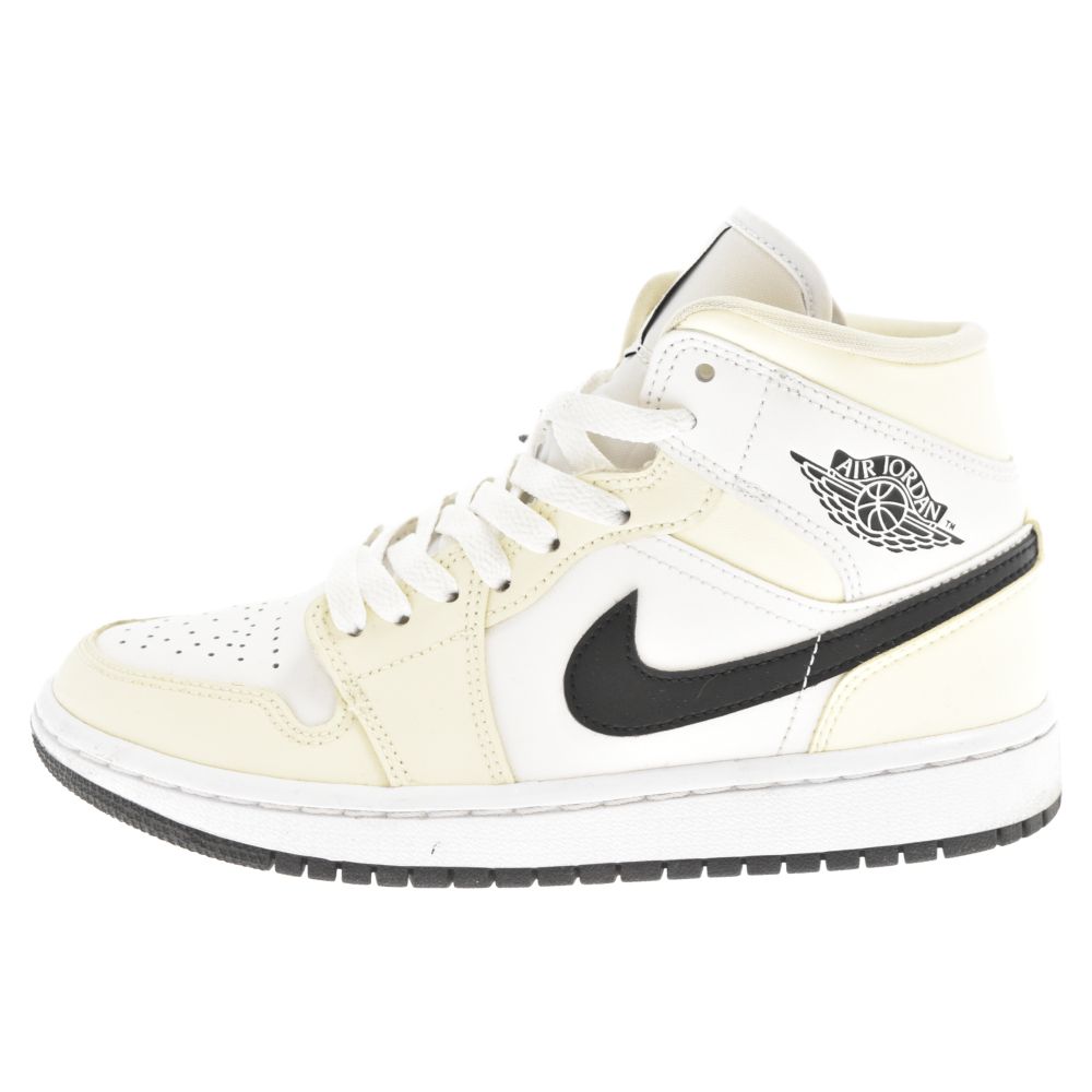 NIKE (ナイキ) WMNS AIR JORDAN 1 MID COCONUT MILK BQ6472-121