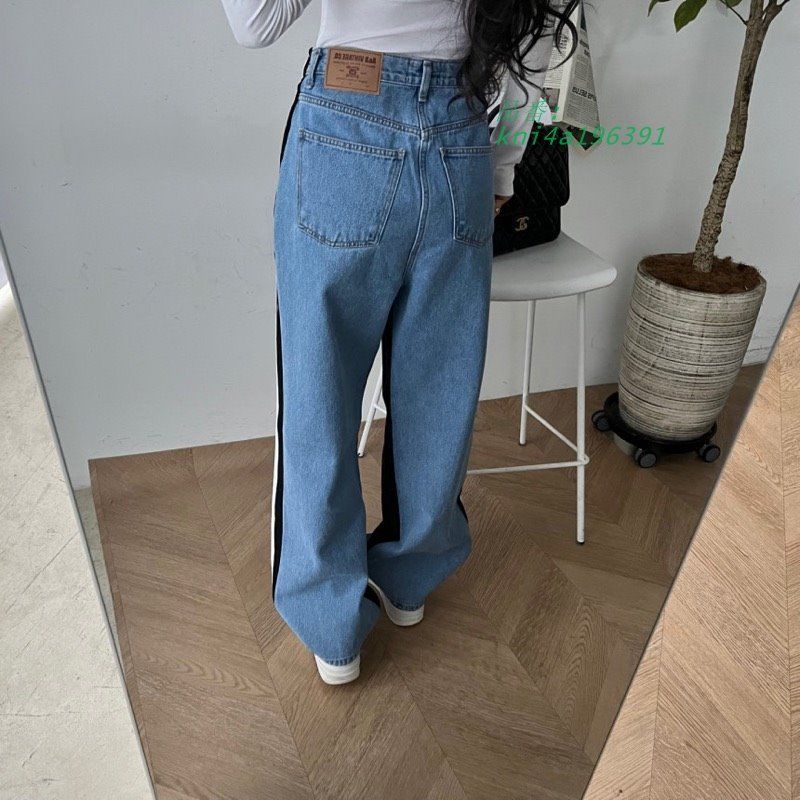 デニムパンツ韓国ファッ kni4a196391