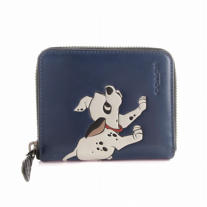 コーチ COACH ディズニー コラボ ダルメシアン 101匹ワンちゃん 二 