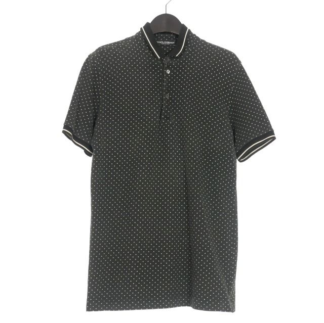 DOLCE & GABBANA ストライプポロシャツ マルチカラーのメンズ ポロシャツ シルク ストライプ DGパッチ