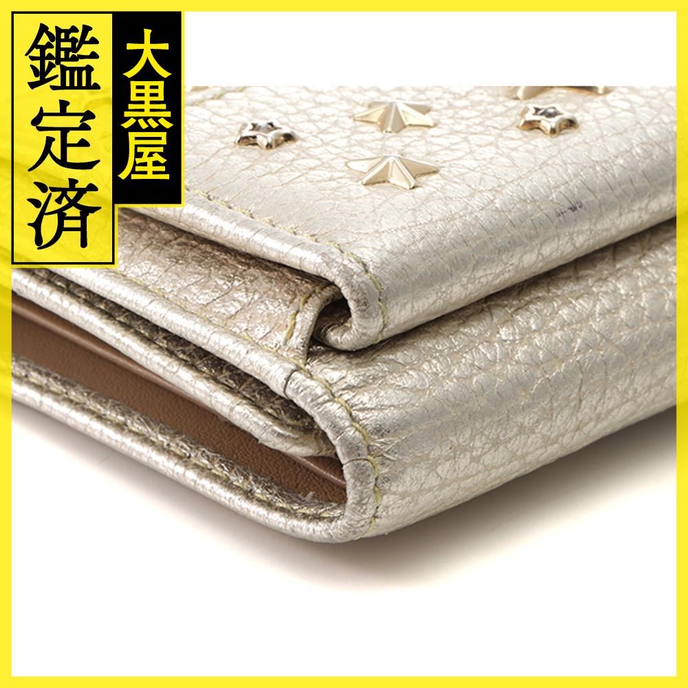 JIMMY CHOO ジミーチュウ スタースタッズコンパクトウォレット