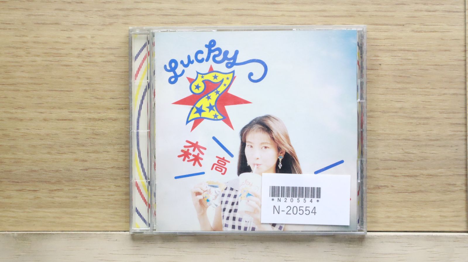 国内盤CD☆森高千里/Chisato Moritaka□ LUCKY 7 【WPCL760