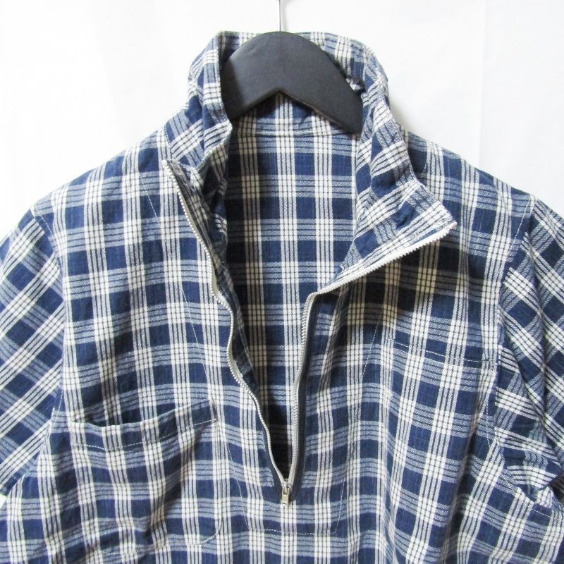 porter classic ポータークラシック　パラカ　半袖　インディゴシャツ Porter Classic - PALAKA SHORT SLEEVE SHIRT - INDIGO – PHAETON