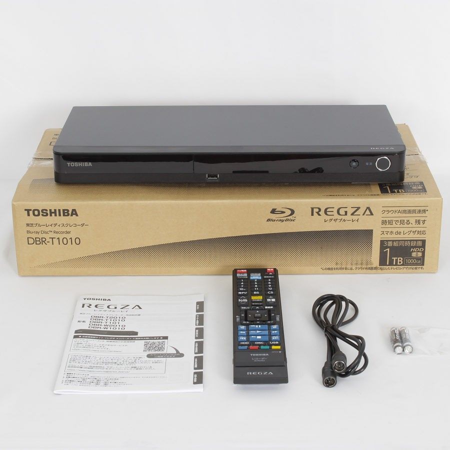 TOSHIBA 違い / 東芝 REGZAブルーレイ DBR-T2010 未開封新品