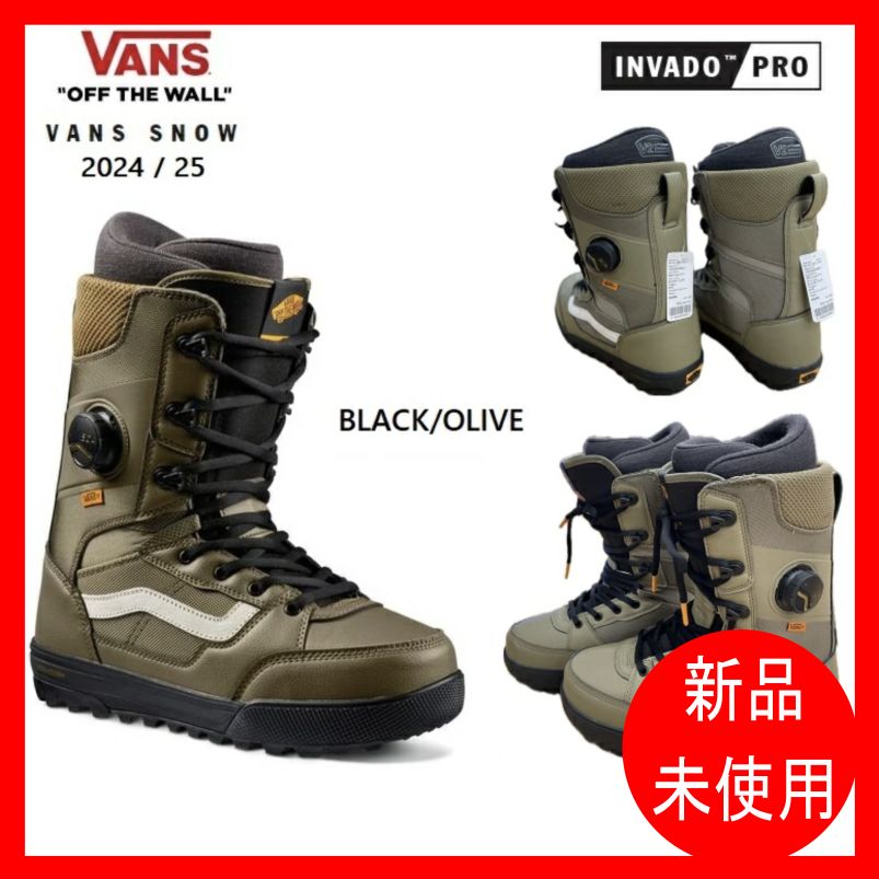 SALE 20%OFF VANS SNOW 24/25 INVADO PRO インバードプロ カラー:BLACK/OLIVE