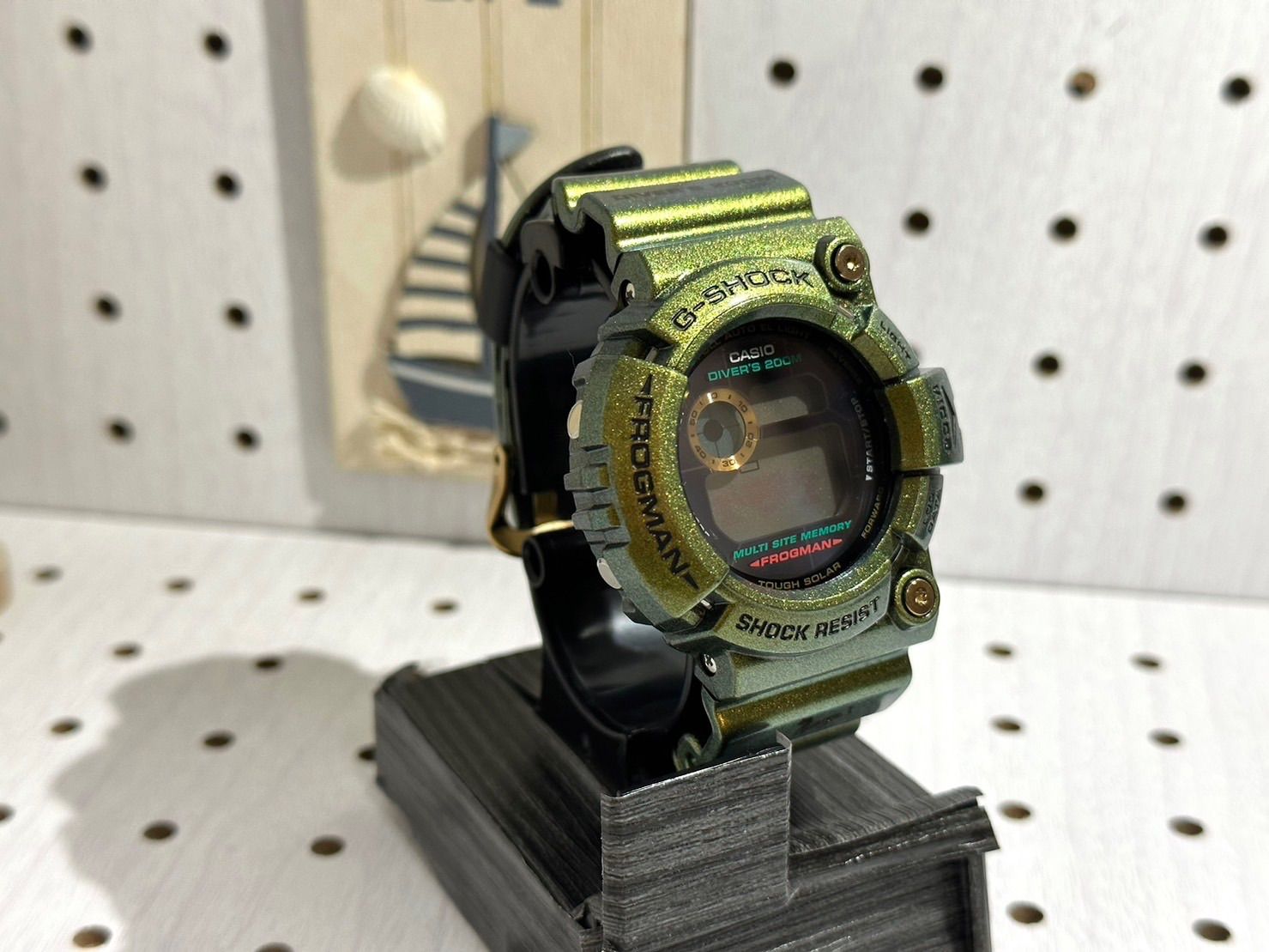 G-SHOCKフロッグマンゴールドディフェンダーGW-200 - 腕時計