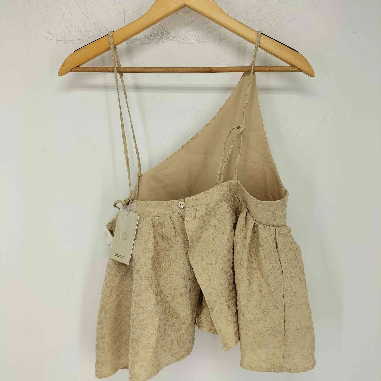 ユーズドフルギ USED古着 eaphi flower jacquard peplum tops