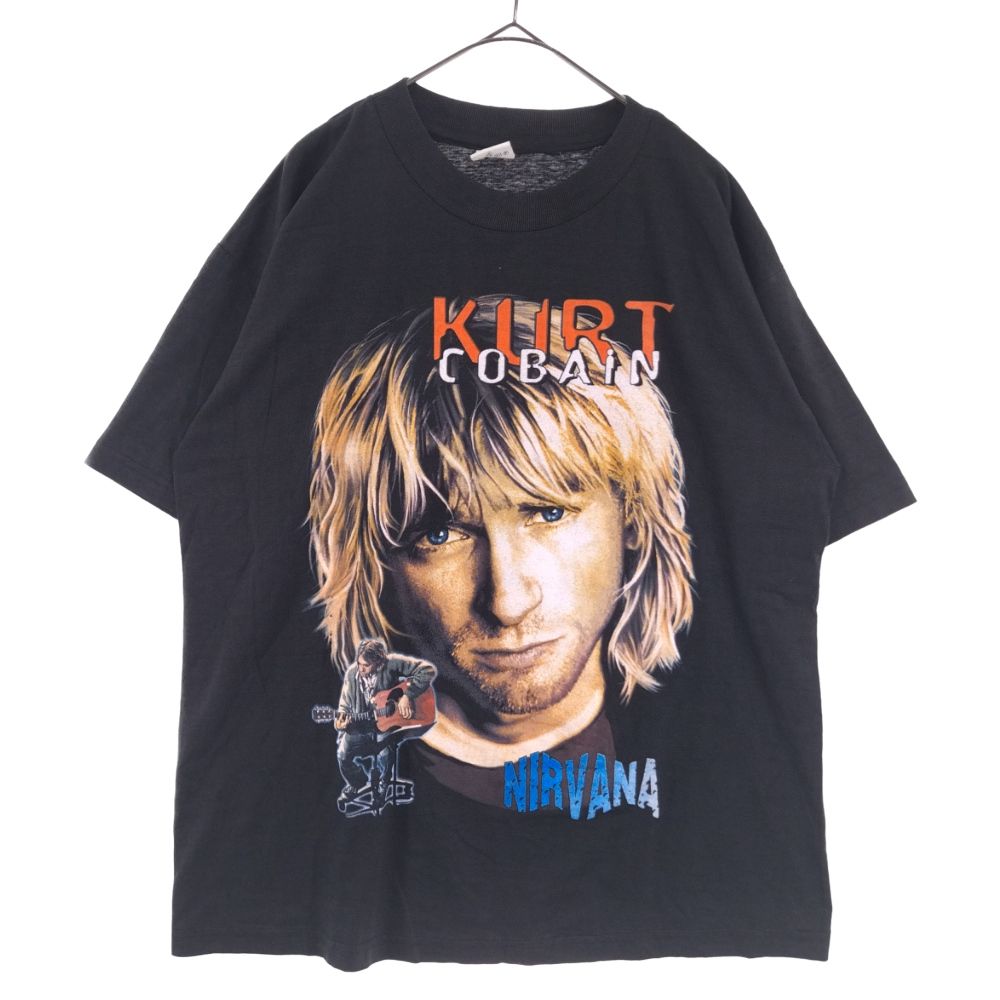 VINTAGE ヴィンテージ NIRVANA KURT COBAIN プリント半袖Tシャツ