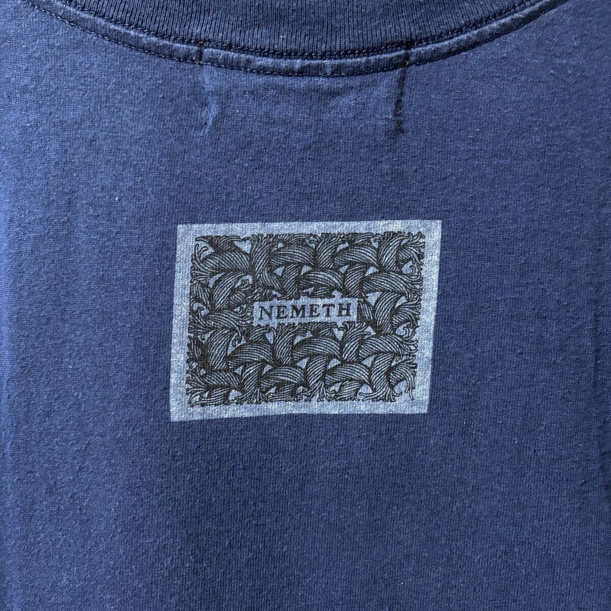 NEMETH ネメス archive 縄 ロープ プリント 半袖 カットソー T
