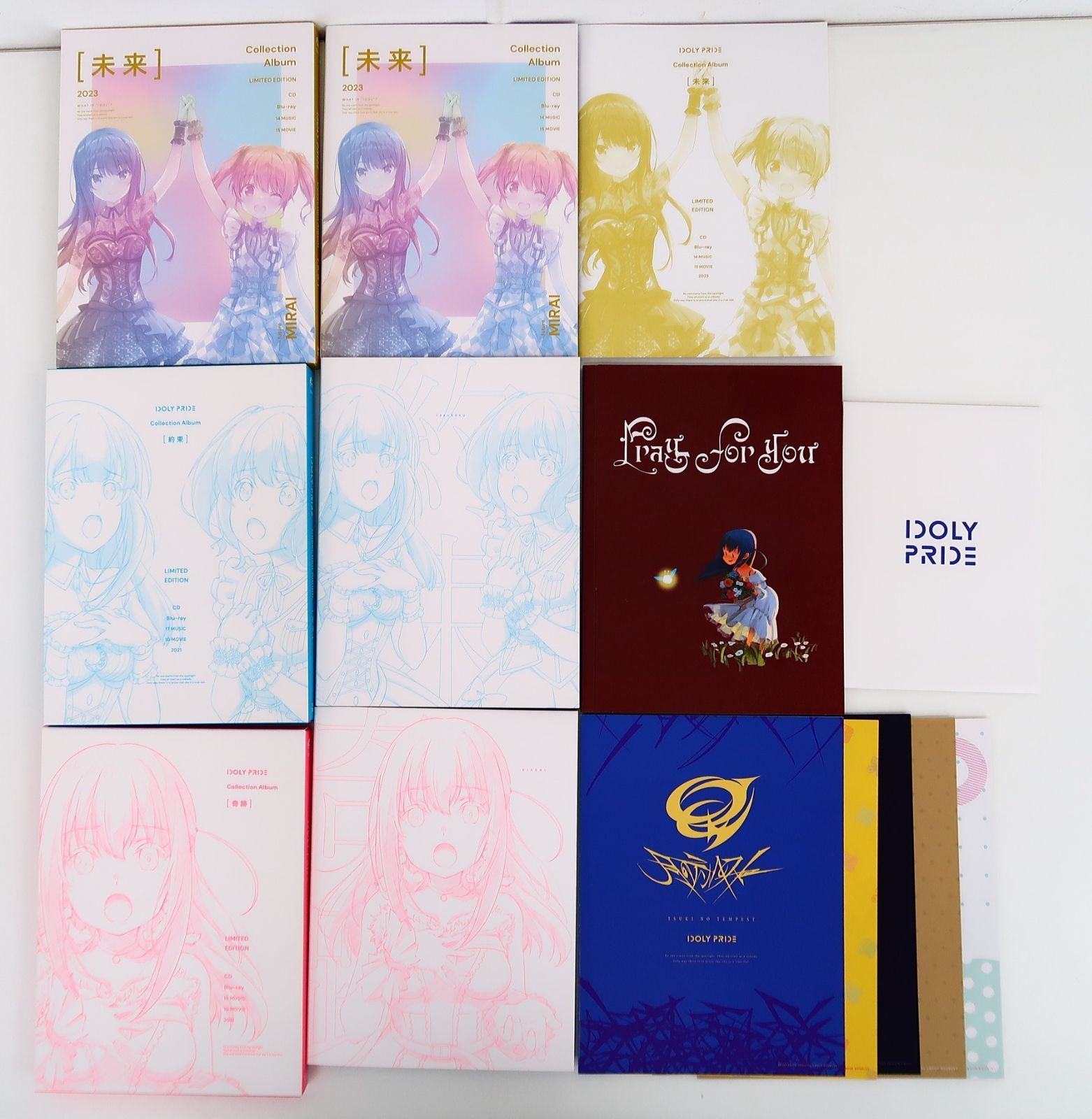 3点セット IDOLY PRIDE Collection Album 奇跡/約束/未来 CD 初回限定 