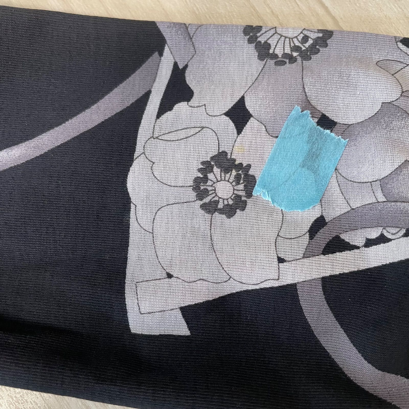 レオナールスポーツ カットソー コットン フラワープリント 長袖