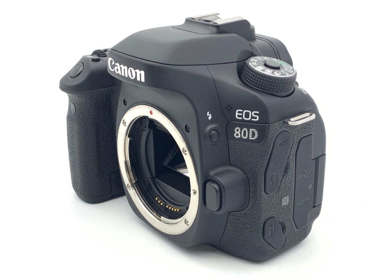☘️Wi-Fi搭載☘️2420万画素 Canon EOS 80D ダブルレンズ 中古