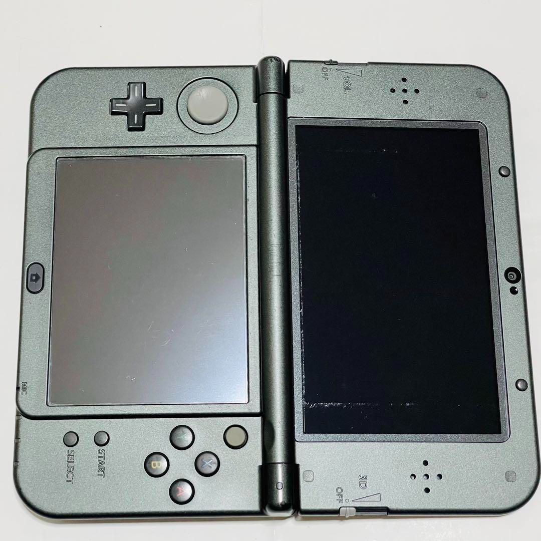 中古 New ニンテンドー 3DS LL メタリックブラックACアダプタ 036