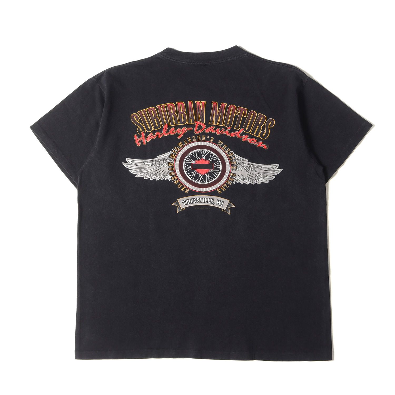 HARLEY-DAVIDSON ハーレーダビッドソン Tシャツ サイズ:L 90s HOLOUBEK