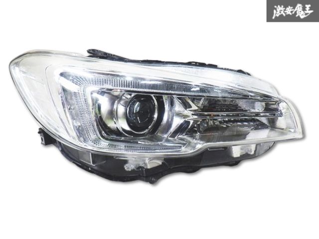 点灯OK スバル純正 VM4 VMG レヴォーグ 後期 LED ヘッドライト ヘッドランプ 右側 運転席 ICHIKOH 1941 棚