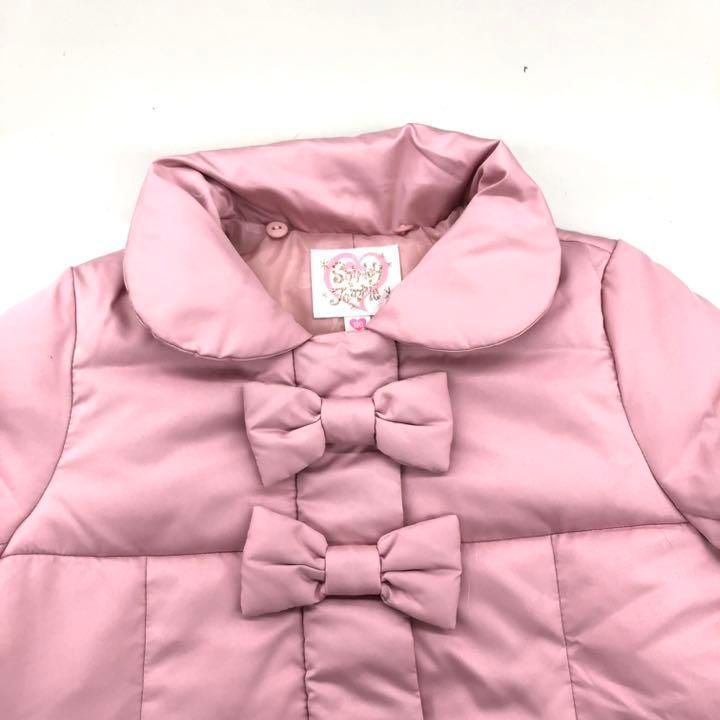 シャーリーテンプルのダウンコート Shirley temple シャーリーテンプル ファーダウンコート 110cm