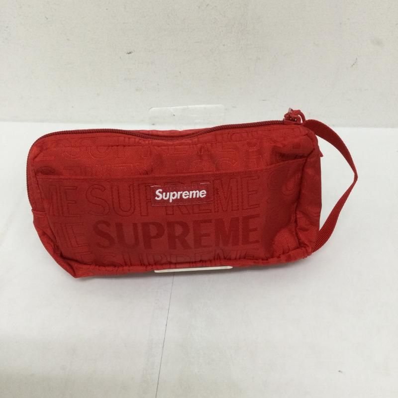 Supreme シュプリーム ポーチ Supreme　シュプリーム　オーガナイザーポーチ　ブラック　ナイロン製　小物入れ　ストリート