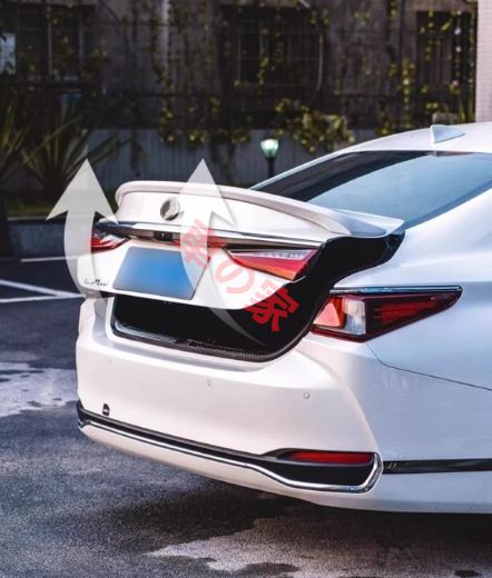 100％品質保証！ レクサス ES ES260300h ES200 2018年 - 4色選択 リアウィング リアスポイラー ダックテール外装カスタム1個