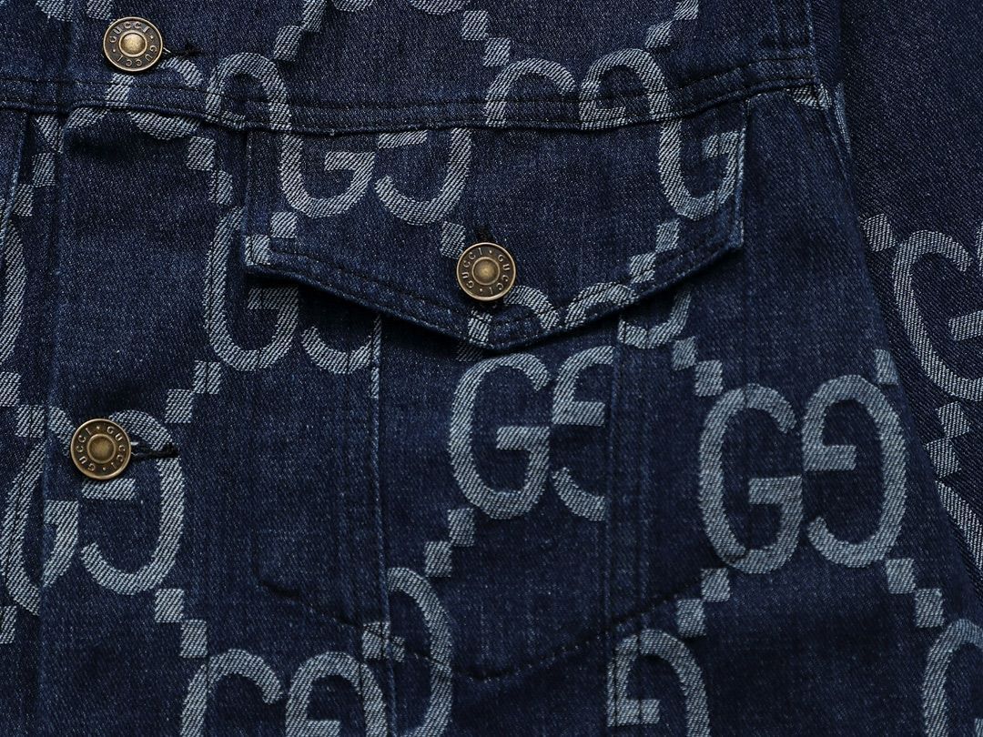 GUCCI ダークデニム デニムジャケット 815625_XDC6W_4492_007_100_0000