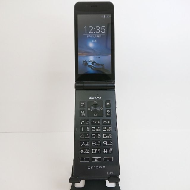 arrows ケータイ F-03L docomo ブラック 送料無料 本体 c04673