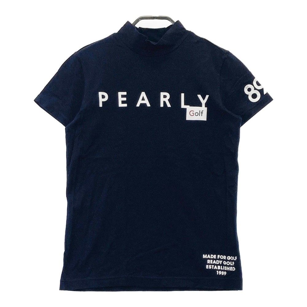 サイズ：1 PEARLY GATES パーリーゲイツ ハイネック 半袖Tシャツ ネイビー系 [240101259126]# ゴルフウェア レディース  ストスト - メルカリ