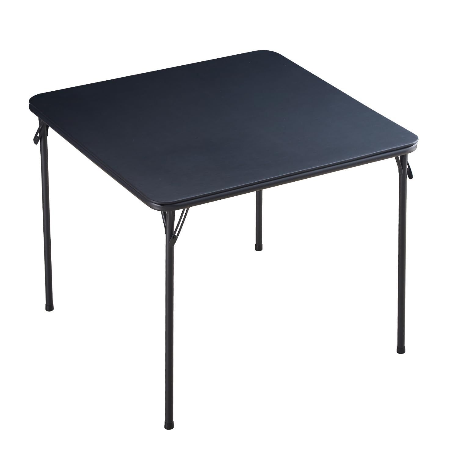 数量 多機能 組立不要 ゲーム リビング 室外 シンプル アウトドア 省スペース パソコンデスク 机 パズル ブラック 作業台 テーブル 四人用 ダイニングテーブル 麻雀卓 85cm 食卓 正方形 折りたたみテーブル BOOSDEN