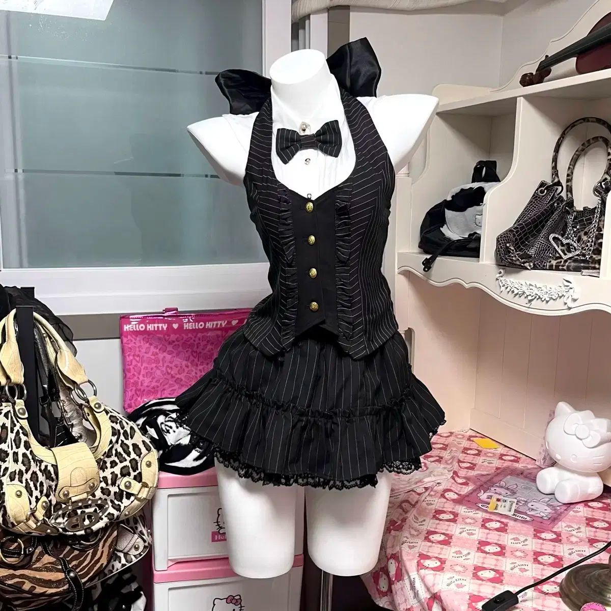 MA RS MAZ マズ 執事 メイド セットアップ ひめおねがる 必須アイテム ピンター 日本 ヴィンテージ こっけいなシック